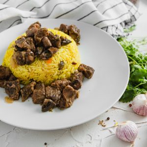 Плов с говядиной