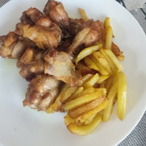 Куриные плечики во фритюре