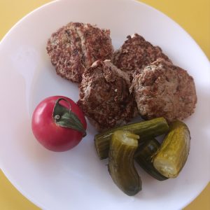 Рыбные котлеты с грибами